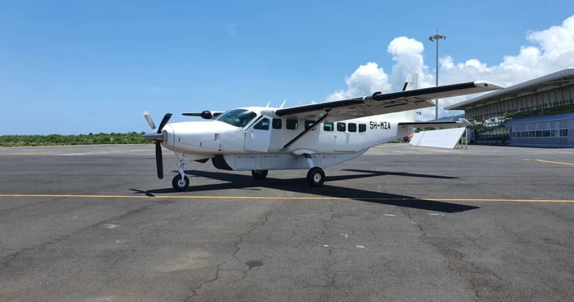 Un avion d’AB Aviation vient de faire un crash au large de Mohéli ce samedi 26 février 2022