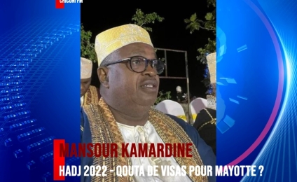 Le député Mansour Kamardine Communique - Hadj 2022 - rétablissement en urgence du quota de visas pour les Mahorais
