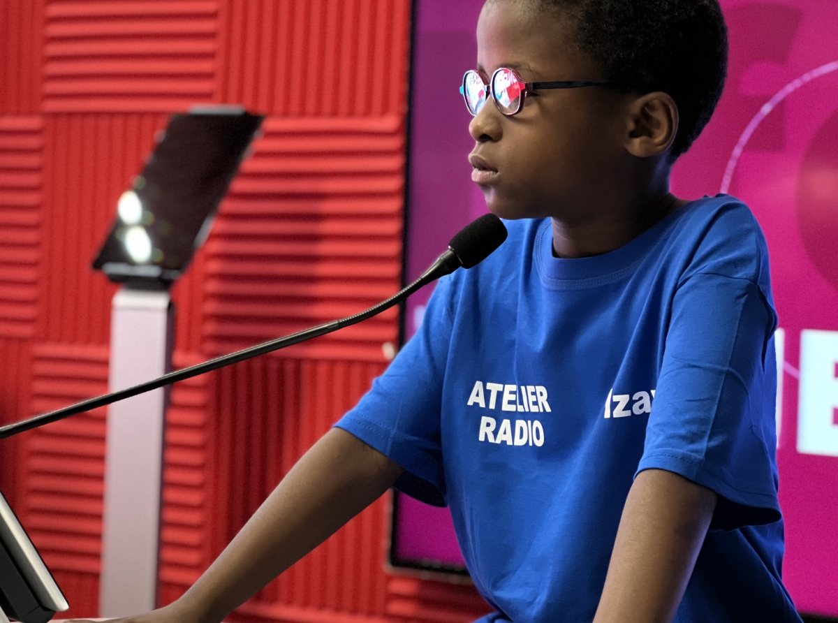 Fin de deux semaines  « d'Ateliers Radio numérique » à destinations des jeunes enfants de 7 à 12 ans 