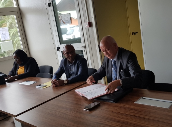 La cérémonie de signature du Contrat de Relance et de Transition Ecologique (CRTE) de la 3CO pour 2022-2026 ce jeudi 17 mars 2022