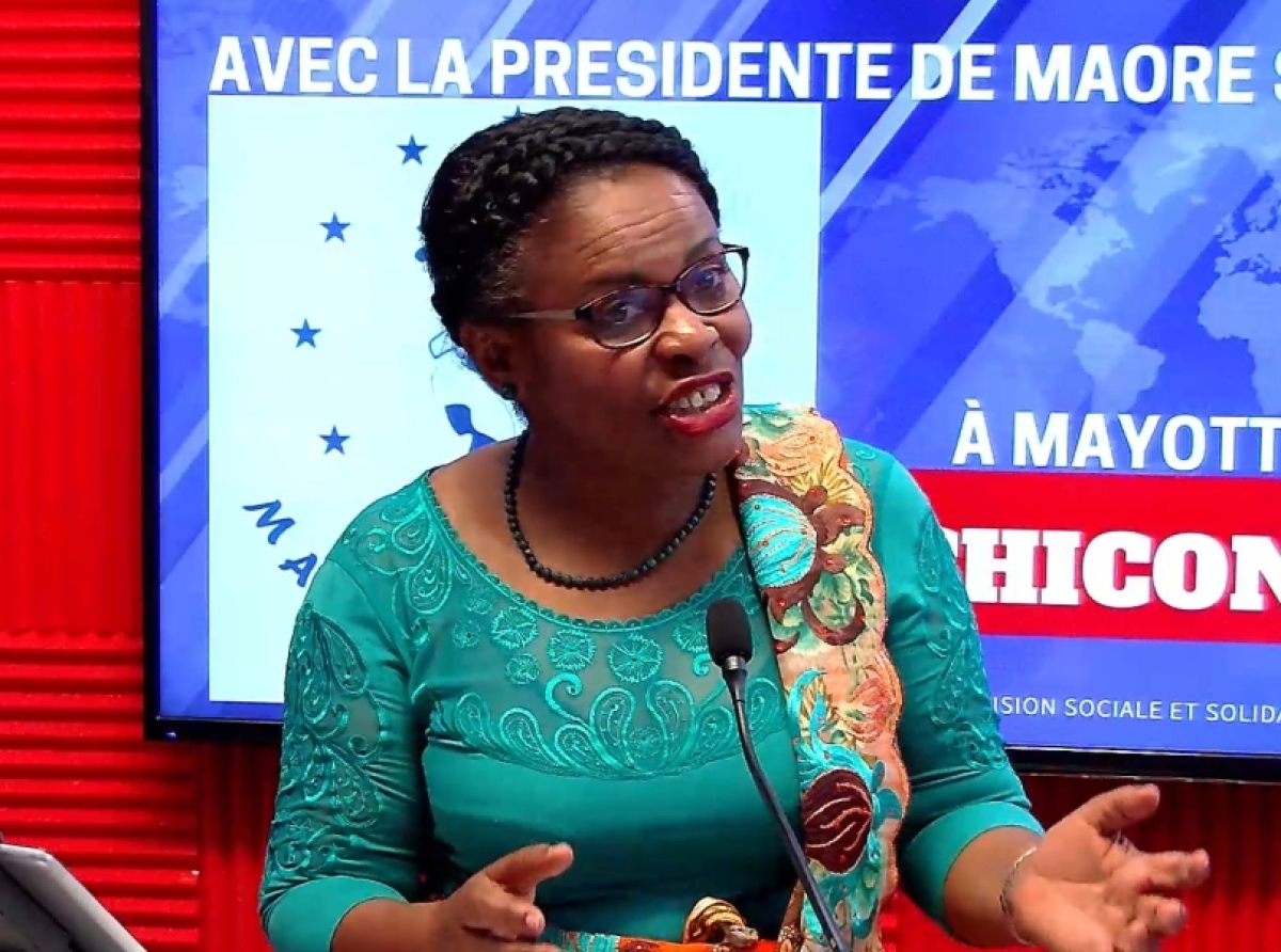 La Présidente de Maore Solidaire, Madame ANCHYA BAMANA, revient sur le braquage du cabinet dentaire à Chiconi