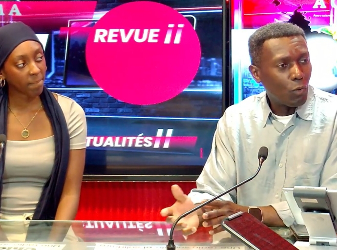 Avec Michel Abdallah et Manon, pour l’association ACMA d’Alençon.